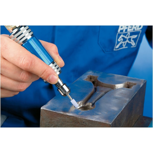 Pferd W170 Vitrified Mounted Point 1/8" Shank - Ceramic oxide 80 Grit TOUGH - 30136