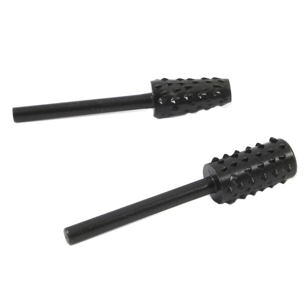Forney Mini-Rotary Rasp Set with 1/8 in Shaft, 2-Piece - 60216