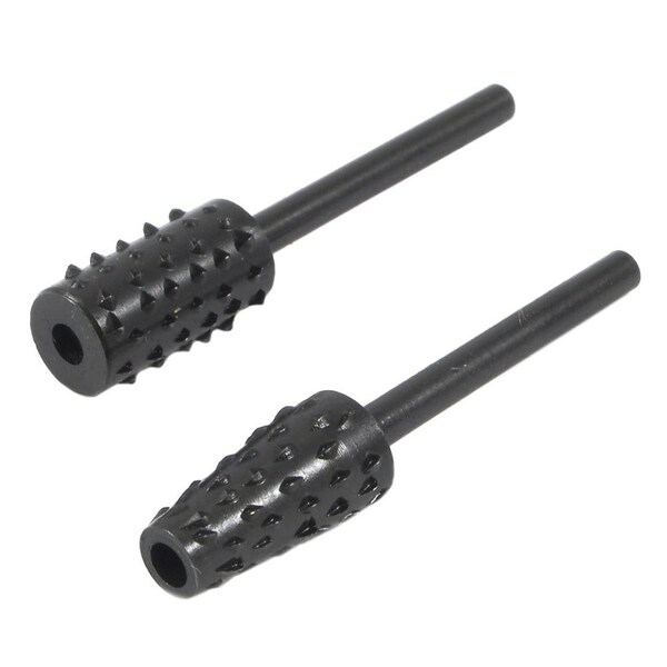 Forney Mini-Rotary Rasp Set with 1/8 in Shaft, 2-Piece - 60216