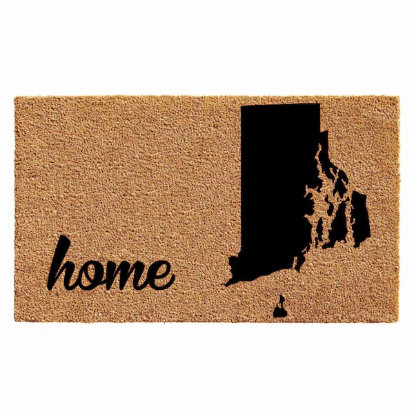 Calloway Mills Entrance Mat, Coir, Natural, Black - 105412436