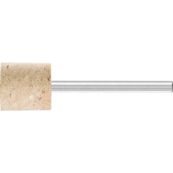 Pferd W185 Poliflex Mounted Point - Leather Bond, 120 Grit, 1/8" Shank - 36175