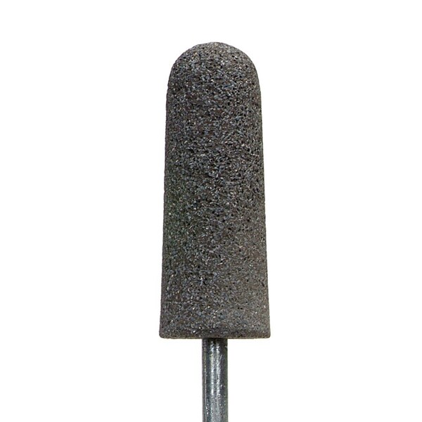 Norton Co Abrasives Charger Resin Bond Mounted Point, Type: A3, Size: 1 x 2-3/4, Material: ZA/AO - 614636-16460
