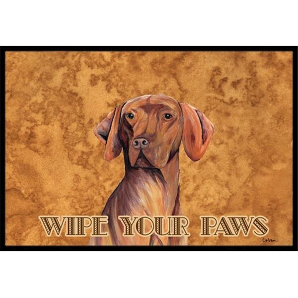 Carolines Treasures Carolines Treasures SC9132MAT Vizsla Indoor Or Outdoor Mat - 18 x 27 in. - SC9132MAT