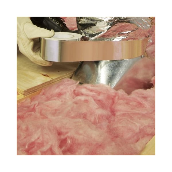 Partners Brand Industrial Aluminum Foil Tape, 5.0 Mil, 2" x 60 yds., Silver, 24/Case - T967003
