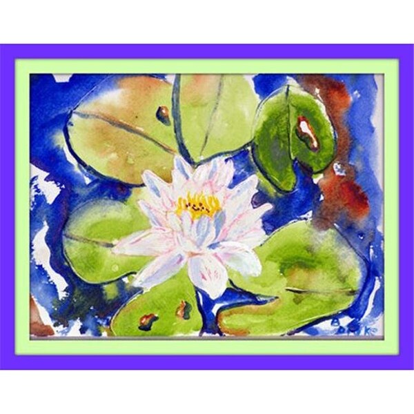 Betsy Drake Betsy Drake DM171 Lily Pad Door Mat 18 x 26 - DM171