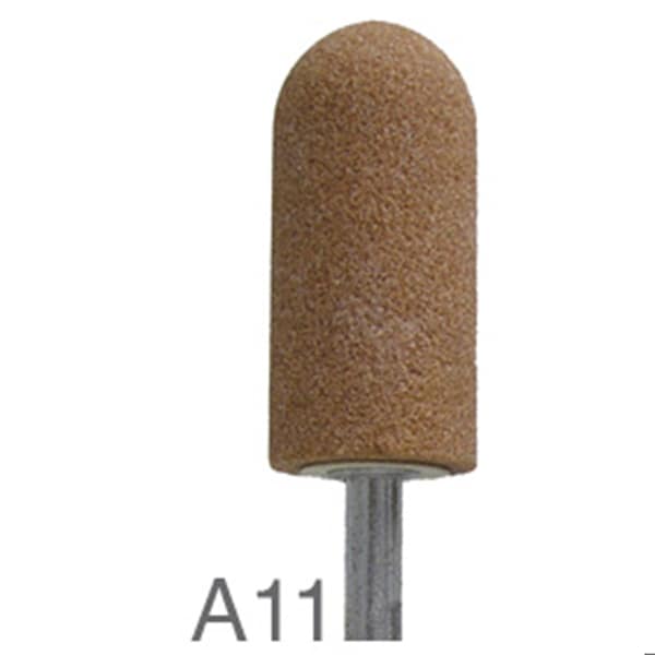 Flexovit HP WA60RV Mounted Point, A11 Point, 7/8 in Dia, 1/4 in Dia Shank - M0011