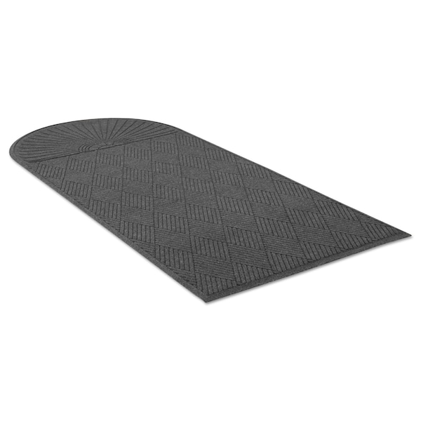 Guardian Floor Protection Floor Mat, 0.25" Thick, Charcoal, 96 in W x 48 in L - EGDSF040804