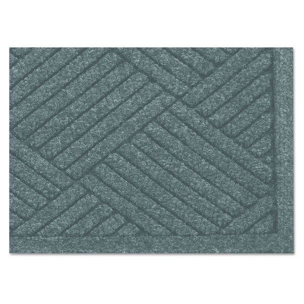 Guardian Floor Protection Floor Mat, 0.25" Thick, Charcoal, 96 in W x 48 in L - EGDSF040804