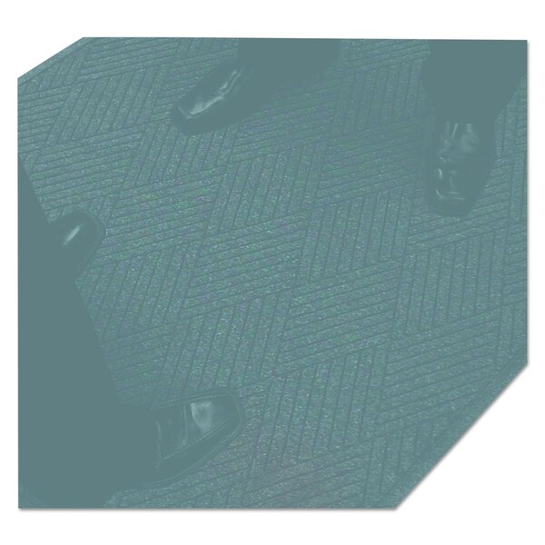 Guardian Floor Protection Floor Mat, 0.25" Thick, Charcoal, 96 in W x 48 in L - EGDSF040804
