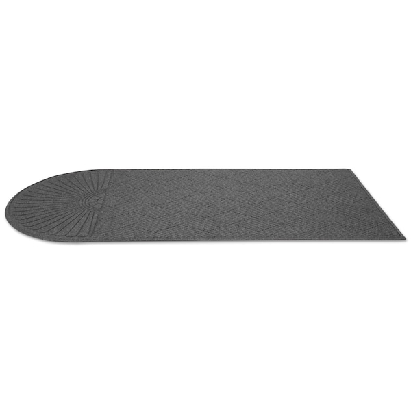 Guardian Floor Protection Floor Mat, 0.25" Thick, Charcoal, 96 in W x 48 in L - EGDSF040804