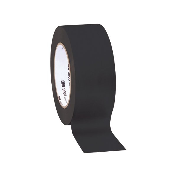 3M 2'' x 50 yds. Black 3M 3903 Duct Tape, 24PK - BUY00023207