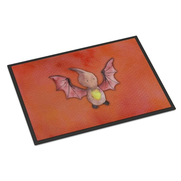 Carolines Treasures 18 x 27 in. Pterodactyl Watercolor Indoor or Outdoor Mat - BB7402MAT