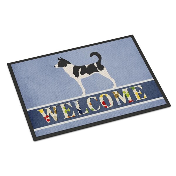 Carolines Treasures Canaan Dog Welcome Indoor or Outdoor Mat - 24 x 36 in. - BB8329JMAT