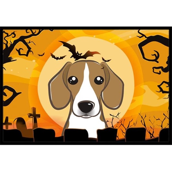 Carolines Treasures Carolines Treasures BB1797JMAT Halloween Beagle Indoor & Outdoor Mat; 24 x 36 in. - BB1797JMAT
