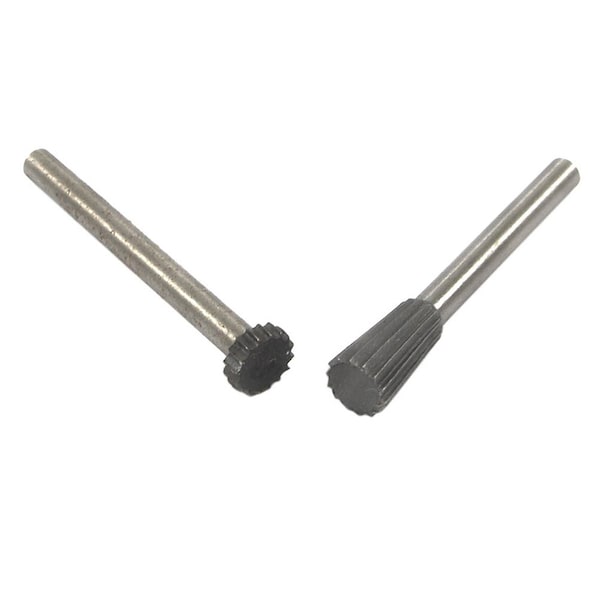 Forney Mini-Rotary File Set with 1/8 in Shaft, 2-Piece - 60254