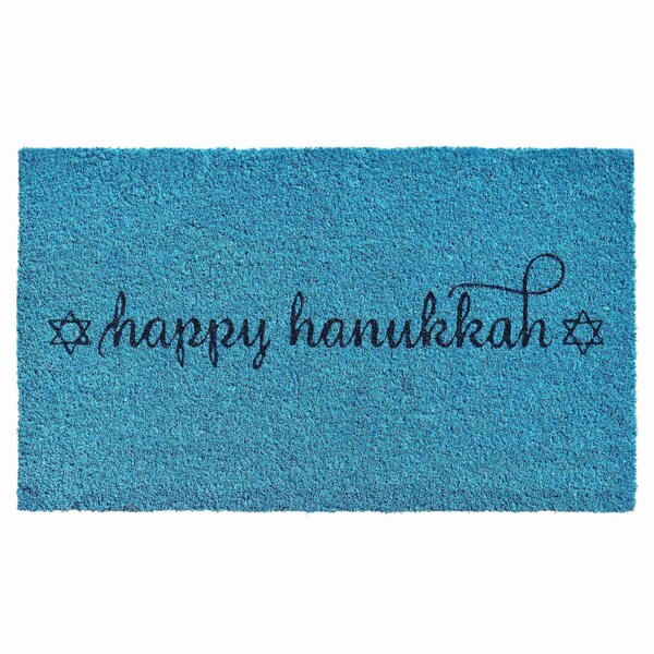 Calloway Mills Entrance Mat, Coir, Blue, Black - 105031729
