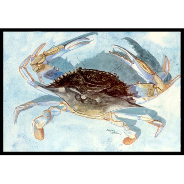 Carolines Treasures 18 x 27 In. Blue Crab Indoor or Outdoor Mat - 8011MAT