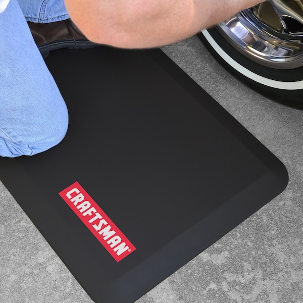Craftsman Antifatigue Mat, 32 in L x 20 in W, 0.75 in Thickness, Black - CMXAFLG20321921
