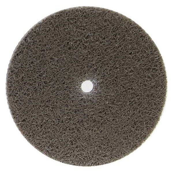 Norton Abrasives Unitized Wheel, 3 in Dia, 1/2 in W, 1/4 in Arbor Hole - 66261014893