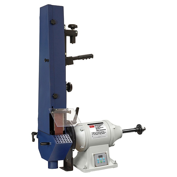 Dayton Belt Sander and Buffer, 2" W, 72" L, 1.5 hp - 808TG2