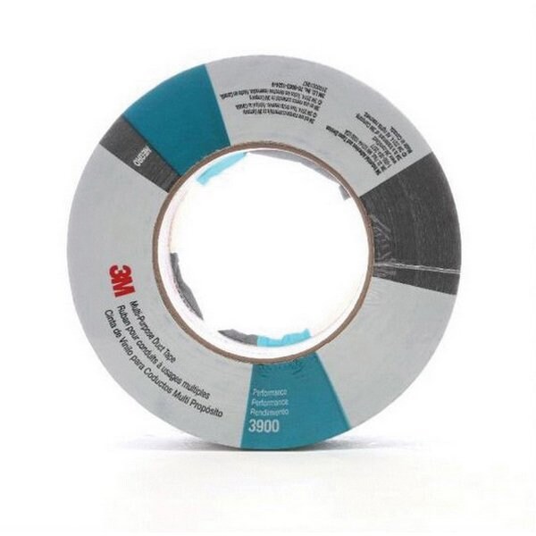 3M 3M Multi-Purpose Duct Tape 3900 Black, 48 mmx54.8 m 7.7 mil - 7000148383