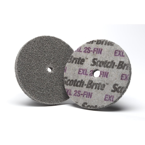Scotch-Brite EXL Unitized Wheel, 2S Fine, 6 in x 1/8 in x 1/4 in, SPR17474A, 8 ea/Case, 32PK - XL-UW