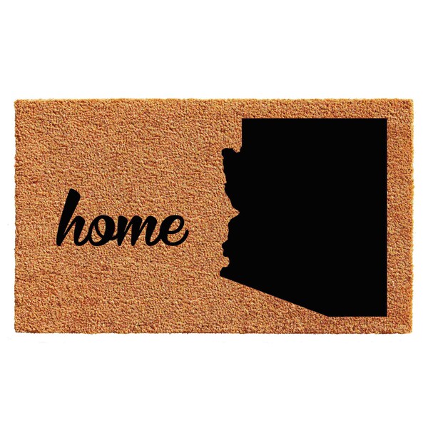 Calloway Mills Entrance Mat, Coir, Natural, Black - 105502436
