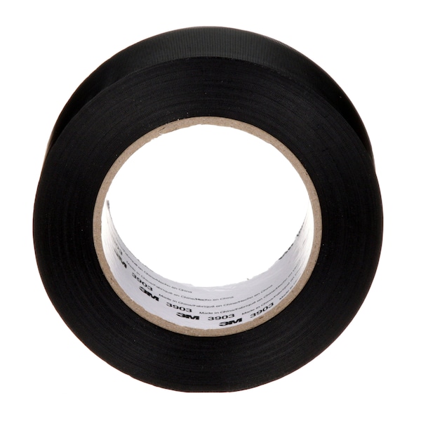 3M Duct Tape, 6.3 Mil, 2"x50 yds., Black, PK24 - T9873903B