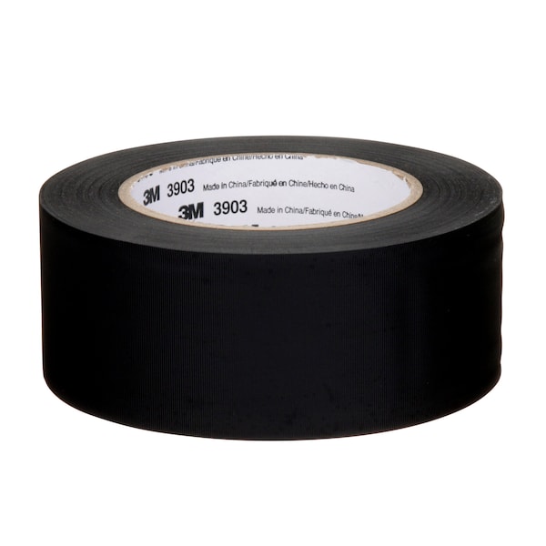 3M Duct Tape, 6.3 Mil, 2"x50 yds., Black, PK24 - T9873903B