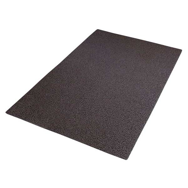 Notrax Entrance Mat, Vinyl, 1/8 in Thick, Brown, 3 ft W x 5 ft L - 266S0035BR
