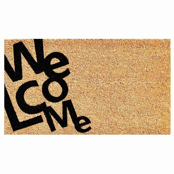 Calloway Mills Entrance Mat, 17 x 29, Natural, Black - 104692436