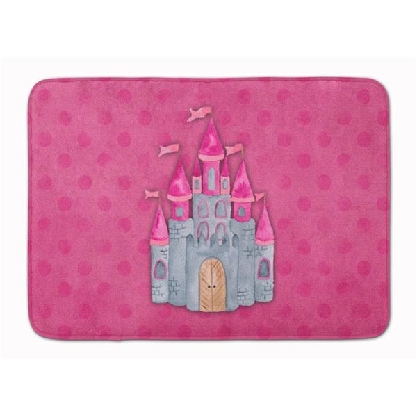 Carolines Treasures Carolines Treasures BB7405RUG Princess Castle Watercolor Machine Washable Memory Foam Mat - BB7405RUG