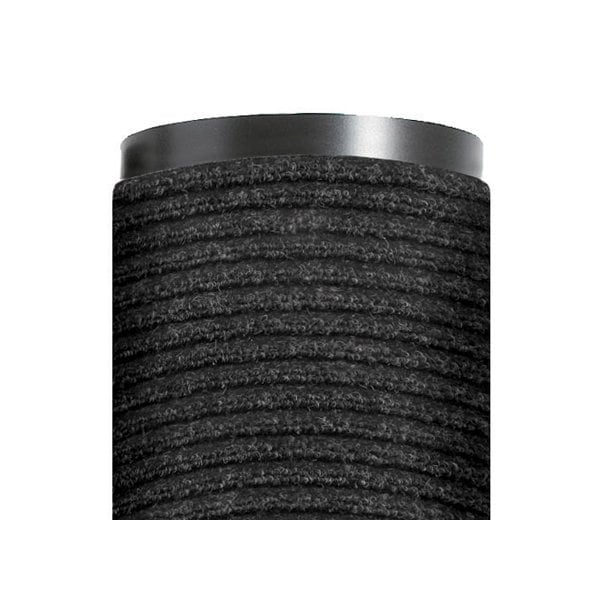 Bsc Preferred 3 x 4' Charcoal Deluxe Vinyl Carpet Mat - BUY00442201