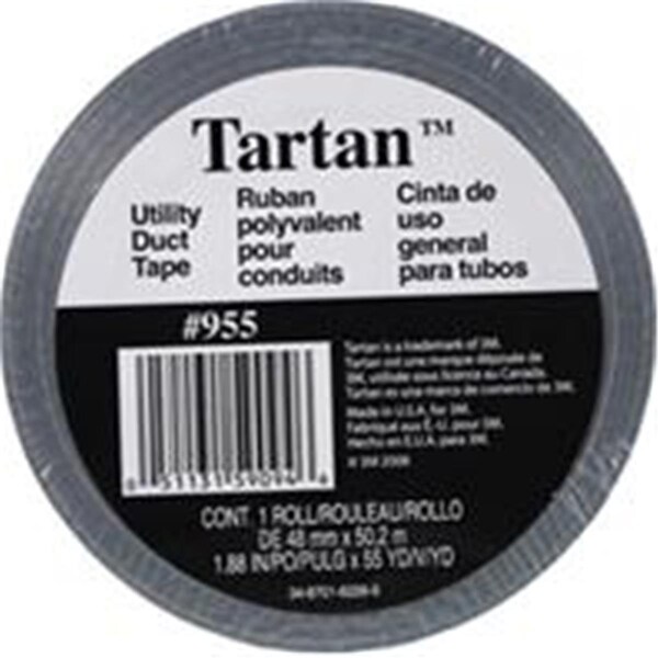 Pinpoint Tartan Utility Duct Tape Silver 188 in x 55 Yard - PI43909