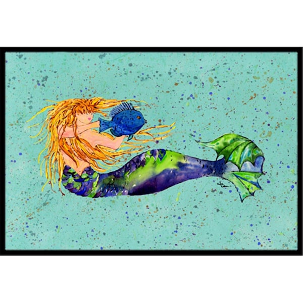 Micasa 36 x 24 in. Mermaid Indoor Or Outdoor Doormat - MI251868