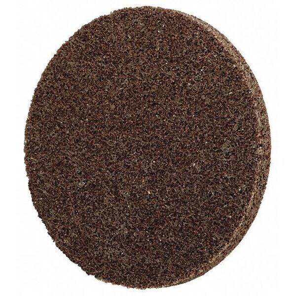 Scotch-Brite Unitized Wheel, 3 in Dia, 2 in W, 3 in Arbor Hole - 7000045981