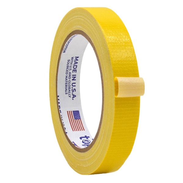 Wod Tape DTC10 Industrial Grade Duct Tape Schoolbus Yellow 3/4 in. x 60 ft., 64PK - WOD DTC10-00750-64-60-SYE