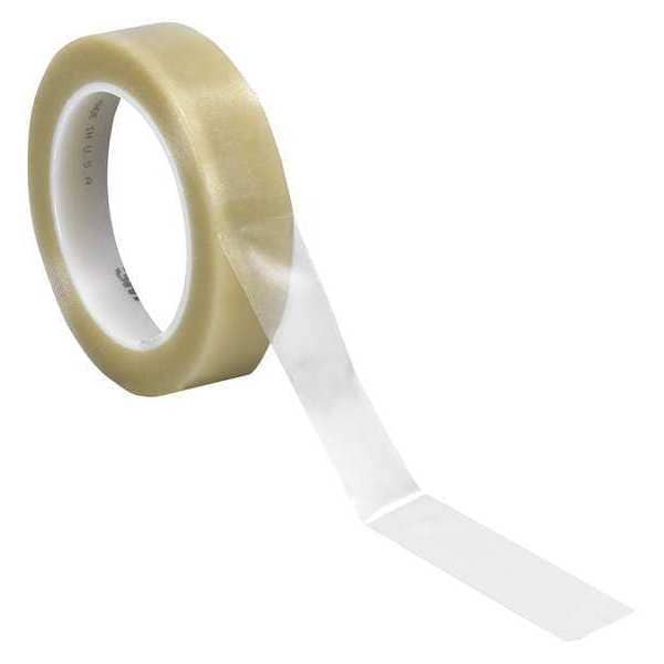 3M Vinyl Tape, 5.2 Mil, 1"x36 yds., Clear, PK3 - T9654713PKC
