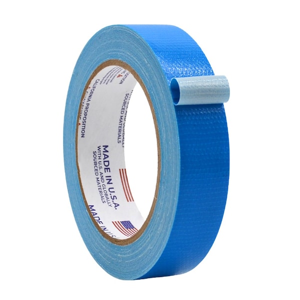 Wod Tape DTC10 Industrial Grade Duct Tape Teal Blue 1 in. x 60 ft., 48PK - WOD DTC10-01000-48-60-TBL