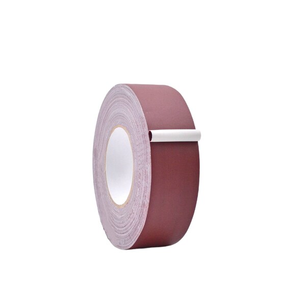 Wod Tape GTC12 Gaffer Tape Low Gloss Finish Film 2 in. X 60 ft. Burgundy, 24PK - WOD GTC12-02000-24-60-BUR