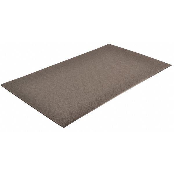 Notrax Black Static Dissipative Mat, 9 2/5 mm Thick, Sponge Foam - 825S0310BL