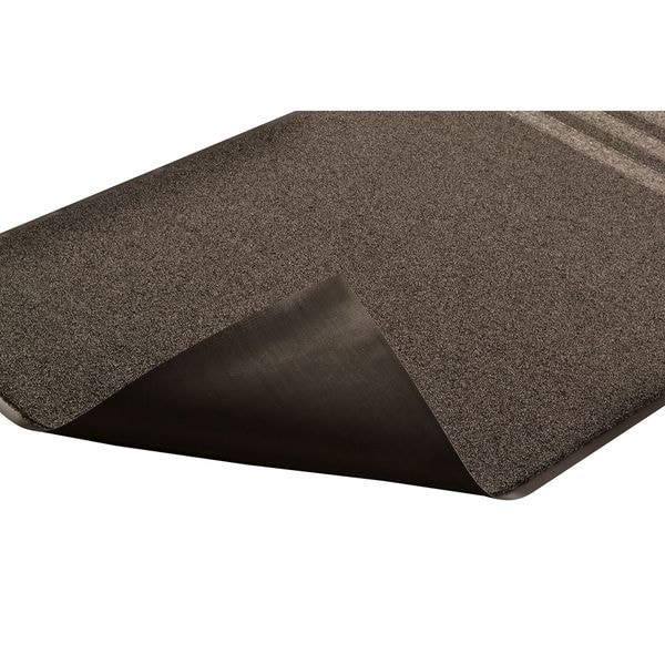 Notrax Entrance Runner, Polypropylene, 3/8 in Thick, Black, 4 ft W x 12 ft L - 137S0412BL