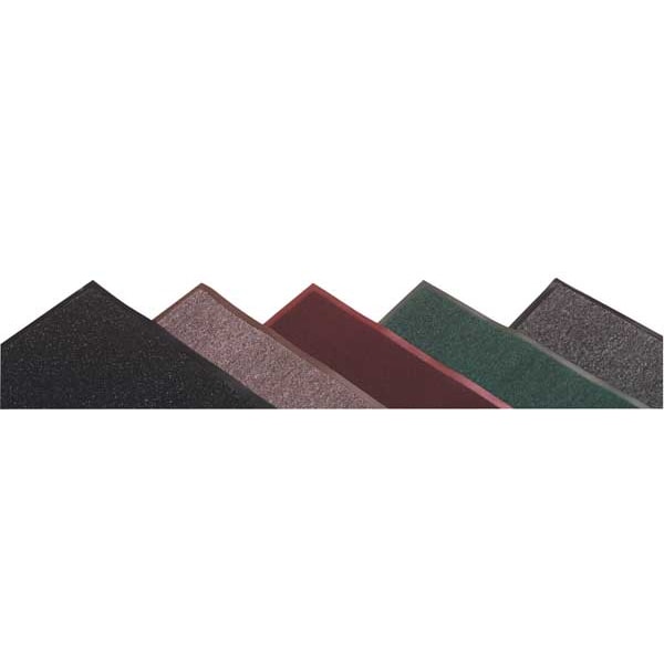 Notrax Entrance Runner, Polypropylene, 3/8 in Thick, Black, 4 ft W x 12 ft L - 137S0412BL