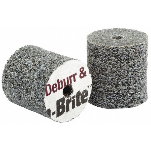 Scotch-Brite Unitized Wheel, 1 in Dia, 1 in W, 3 in Arbor Hole - 7100083512