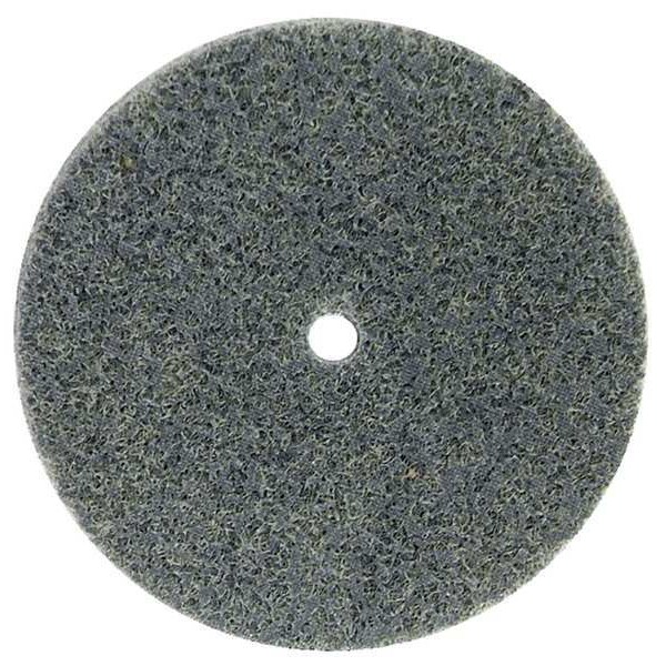 Norton Abrasives Unitized Wheel, 3 in Dia, 3/4 in W, 1/4 in Arbor Hole - 66261058771