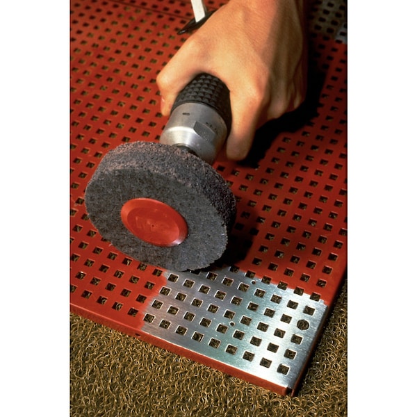 Scotch-Brite Clean and Strip Unitized Wheel, CS-UW, 7S Extra Coarse, 4 in x 1/2 in x 3/8 in, 10PK - 7010364295