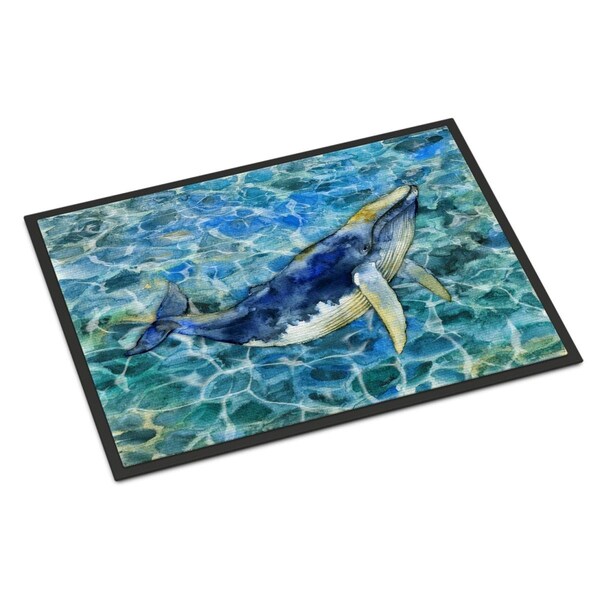 Carolines Treasures 24 x 36 in. Humpback Whale Indoor or Outdoor Mat - BB5336JMAT