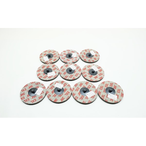 3M Scotch-Brite Roloc Unitized 3In 6S Fin 1/4In Grinding Wheel, 10PK - 048011-17189