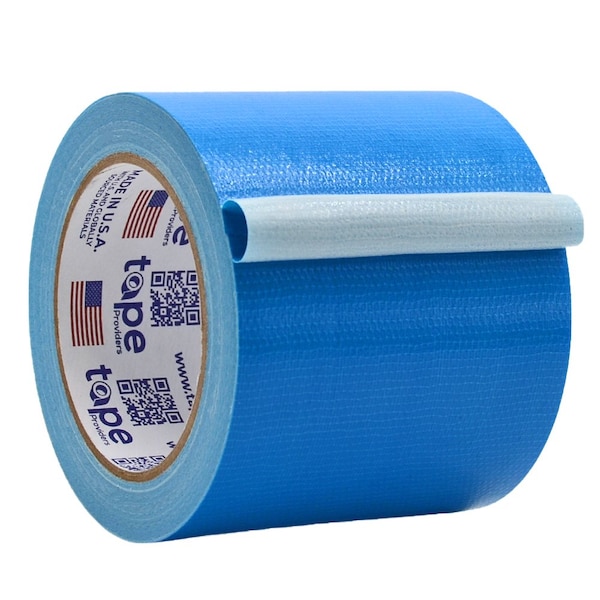 Wod Tape DTC10 Industrial Grade Duct Tape Teal Blue 4 in. x 60 ft., 12PK - WOD DTC10-04000-12-60-TBL