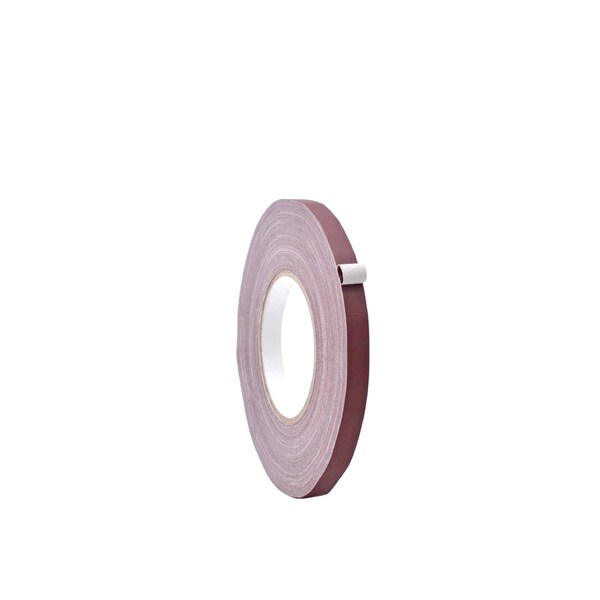 Wod Tape GTC12 Gaffer Tape Low Gloss Finish Film 1/2 in. X 60 ft. Burgundy, 96PK - WOD GTC12-00500-96-60-BUR